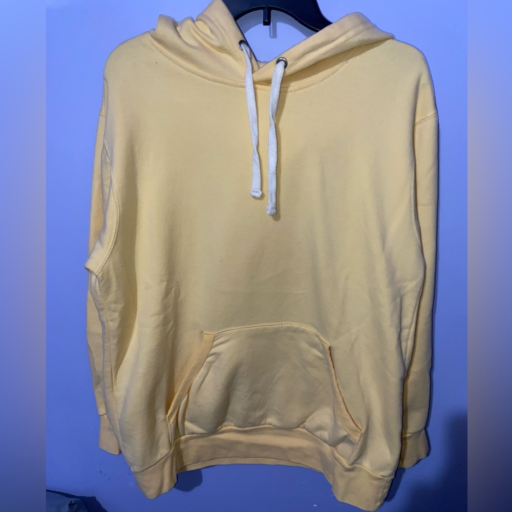 Large Vintage Yellow Hoodie